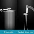 thumbnail image 6 of Chrome Shower Faucet System Set 8 inch Rainfall Shower Head Kit with Mixer Valve, 6 of 11
