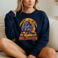 thumbnail image 4 of Happy Halloween Haunted House – T-Shirt / Hoodie / Sweatshirt – Halloween Nostalgia – Family & Friends, 4 of 6