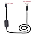 thumbnail image 2 of Injueey Adaptador de cable Agujero dc5.5 2A Línea de conversión sólida Adaptadores convertidores de interfaz Enrutador de cámara Módem de Adaptadores de corriente, 2 of 6