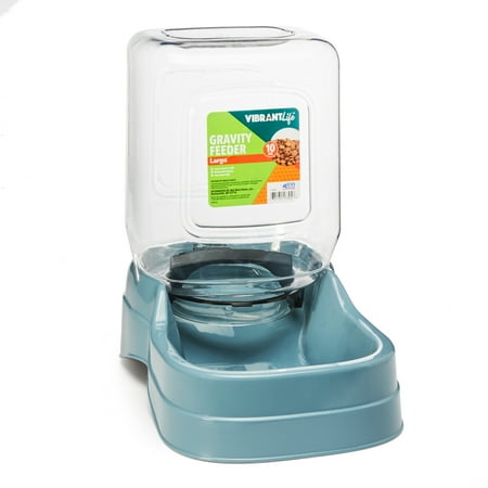 Vibrant Life Gravity Pet Feeder, Large, 10 lb