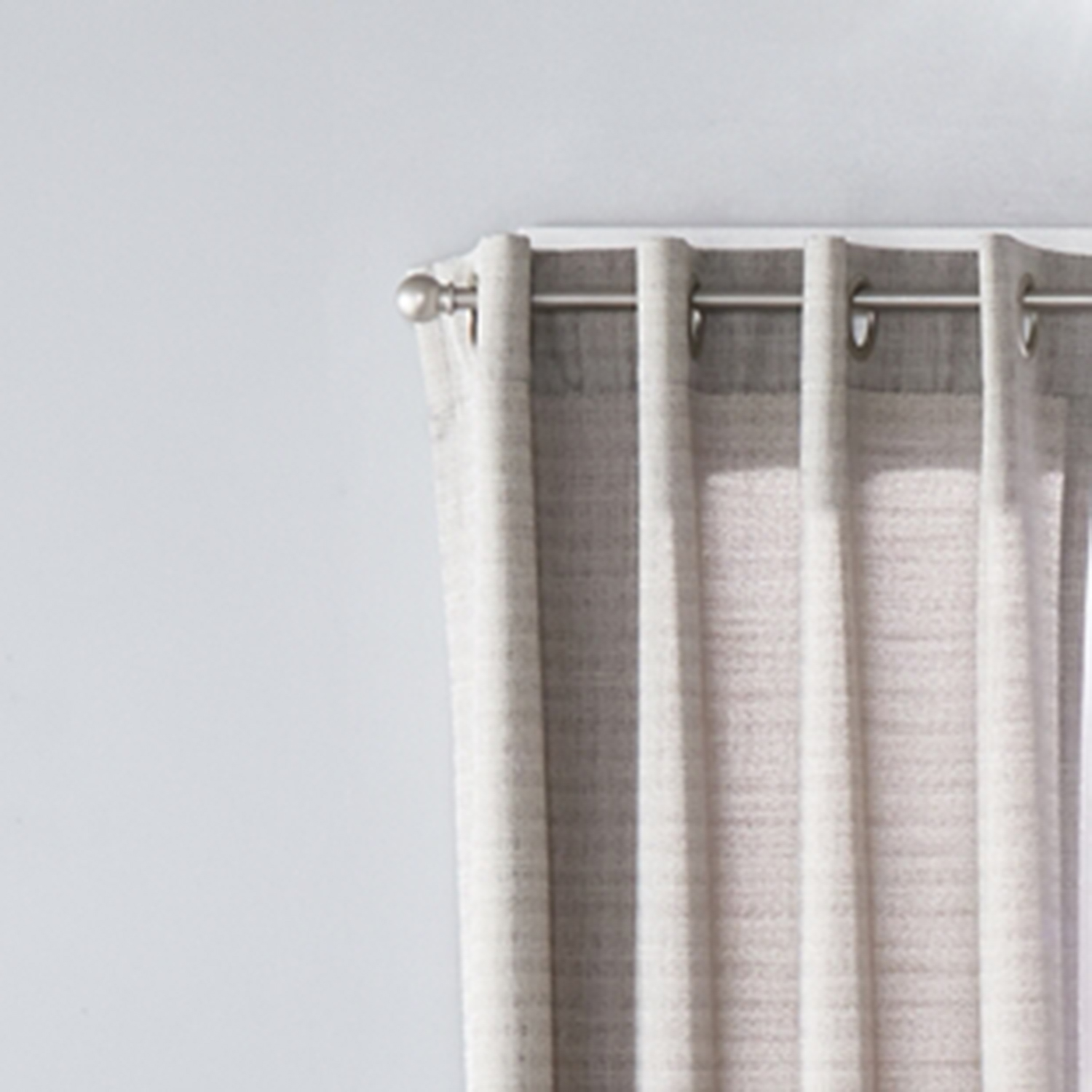 SUNSAFE by SKL Home Maeve Light Filtering Window Curtain Panel with UPF Protection