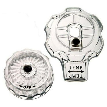 Danco 12-88969-1 Volume Control & Temp Handle for Mixet Faucets, Clear Acrylic