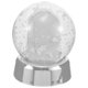thumbnail image 1 of Raindrops Snow Globe Para Sublimación Con Base Plateada Para Creación De Fotos Personalizadas, 1 of 6