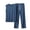 A01-Dark Blue, variant on Jinhomg 2 Piece Lounge Set Men Bamboo Viscose Sleeveless Tank Top Drawstring Pants Soft Cooling Sleepwear Crew Neck Loungewear with Pockets Gray,L