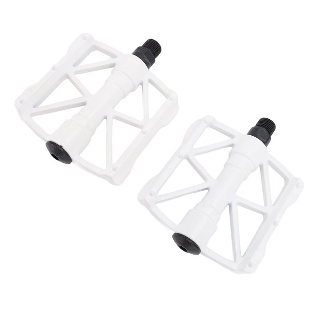 Cycling Pedals Non Slip Pins Aluminum Alloy Hollow Foot Pedal Mountain Road Riding Green
