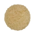 thumbnail image 5 of Home Weavers Bell Flower Collection Bathroom Rug 100% Cotton Tufted Round Shape Bathroom Rug, Soft Absorbent Bath Rugs, Non-Slip Bath Rug, Machine Washable Bath Mats for Bathroom- 22" Round, Yellow, 5 of 9