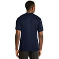 thumbnail image 2 of Sport-Tek K468 Mens Dri-Mesh Short Sleeve T-Shirt, Navy - Extra Small, 2 of 2