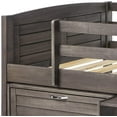 thumbnail image 6 of Donco Kids Louver Twin Antique Grey Modular Low Loft Bed - Group B, Twin, Antique Grey, 6 of 8