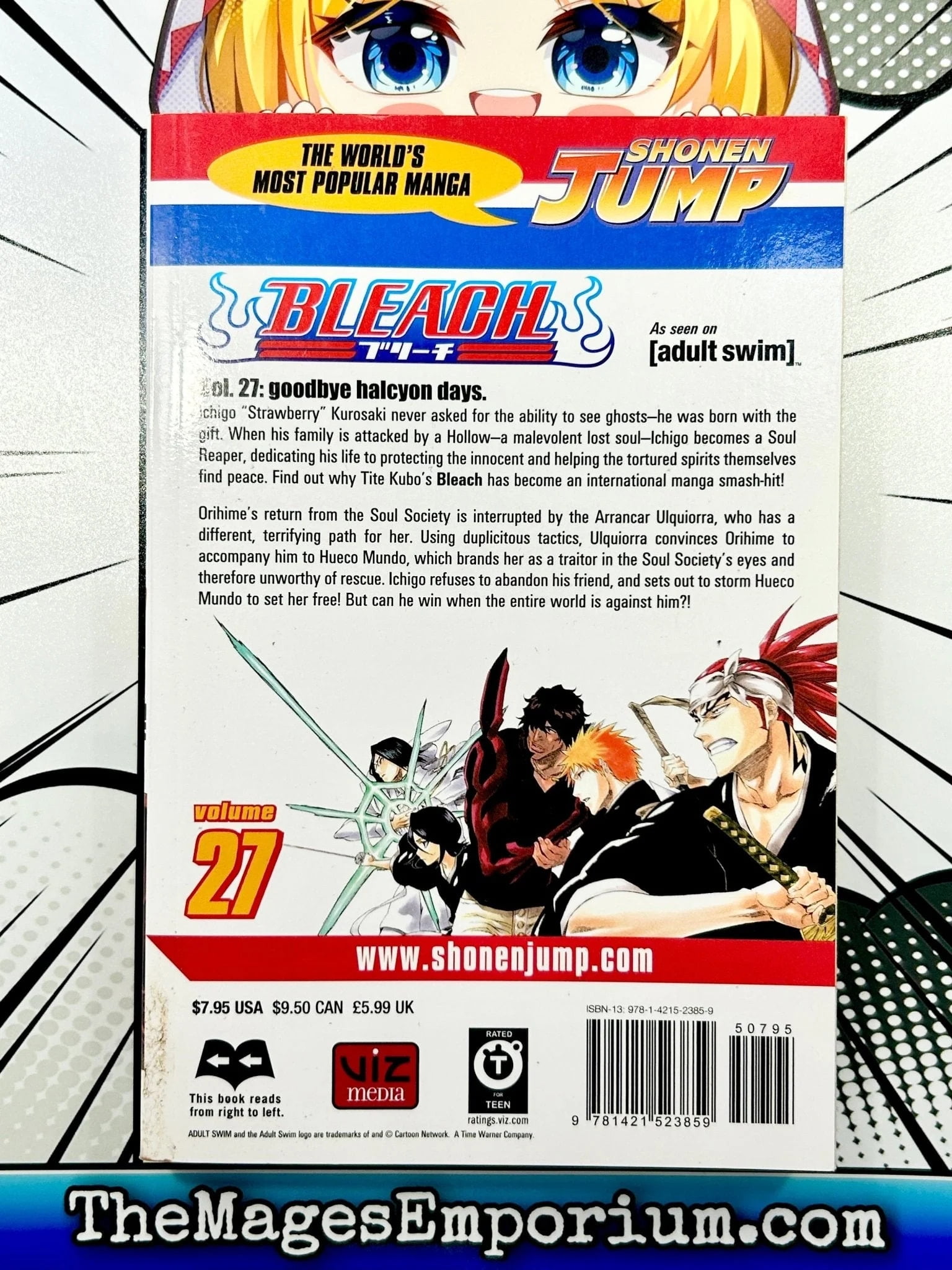 ＢＬＥＡＣＨ Shonen Jump Bleach Quartz Ichigo Watch New Anime Loot Crate