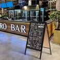 thumbnail image 7 of RHF 22" x 40" Standing Chalkboard Easel, Chalkboard Sign, A Framed Sidewalk Sign,A-Frame Chalkboard Menu Sign Board Sidewalk Wedding Signage,Black, 7 of 7