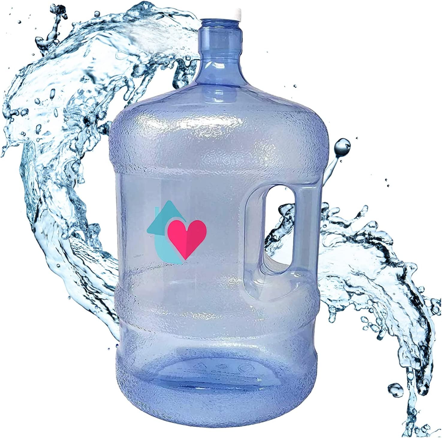 PureAqua BPA-Free Reusable Plastic Water Bottle 3 Gallon Jug Container