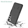 thumbnail image 3 of Holster Case Belt Clip for Samsung Galaxy S25 - Swivel Cover Kickstand Armor Combo, 3 of 7