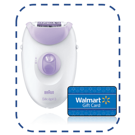 Free $5 Gift Card with Braun Silk-epil 3 3170 Epilator