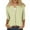 501_Beige, variant on 3/4 Sleeve T Shirts for Women Fashion Casual Solid Color Round Neck Three Quarter Button Top Shirt T Shirts for Women Black