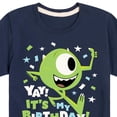 thumbnail image 3 of Disney Monsters Inc - Mike Yay It's My Birthday - Toddler & Youth Short Sleeve Graphic T-Shirt, 3 of 5