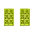 thumbnail image 1 of MesaSe 2pcs Molds Animals Cake Silicone Non-Stick Baking Pan Mould Small Bakeware Decorating Tool Cooking Gadget Self-Assembly Green, 1 of 8