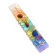 thumbnail image 1 of Adorno natural de 7 chakras, decoración espiritual, equilibrio Reiki, buena suerte, Feng Shui grava, 1 of 9
