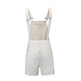 thumbnail image 3 of Fesfesfes Jeans for Women Cute Casual Sports Double Shoulder Pocket Easy Jeans Rompers, 3 of 8