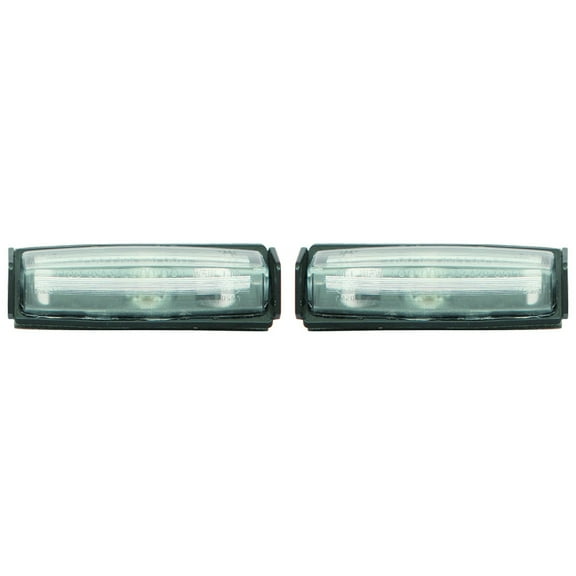 For Toyota Camry License Light Assembly 2011 Pair Driver and Passenger Side w/ Bulbs Tail Light DOT Certified For TO2870102