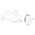 thumbnail image 4 of Almohada Inflable Almohada para acampar Almohada ultraligera para exteriores Cojín inflable para la cintura (Azul pavo real) Tmvgtek Para Estrenar, 4 of 9