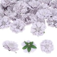 thumbnail image 1 of Uxcell 30-Pack Cabezas de Peonías Artificiales, Cabeza de Peonía de Seda Falsa de 2.4 Pulgadas para Boda/Ramo/Pared de Flores [Morado, 6cm], 1 of 7