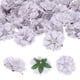 thumbnail image 1 of Uxcell 16-Pack Cabezas de Peonías Artificiales, Cabeza de Peonía de Seda Falsa de 2.4 Pulgadas para Boda/Ramo/Pared de Flores [Morado, 6cm], 1 of 7