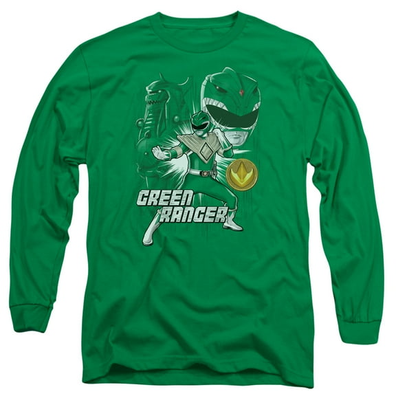 Power Rangers - Green Ranger - Long Sleeve Shirt - XX-Large