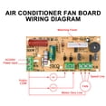 thumbnail image 4 of Air conditioning fan electric fan circuit universal board remote control board / cold fan motherboard circuit board, 4 of 5