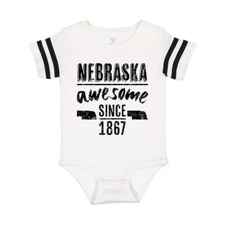 

Inktastic Nebraska Awesome Since 1867 Gift Baby Boy or Baby Girl Bodysuit