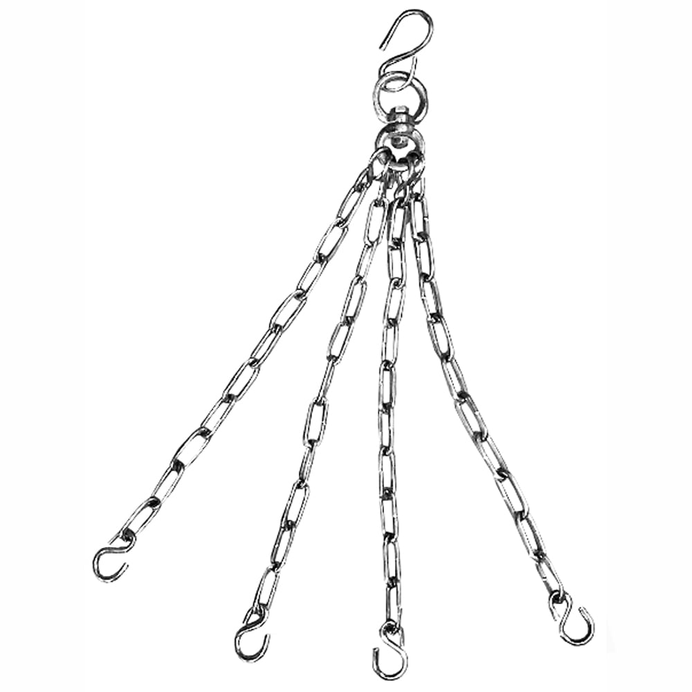 4-Strand Hanging Steel Chain Boxing Punch Bag Chain Heavy Duty MMA Gym Training 