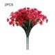 thumbnail image 3 of Injueey 2 piezas de ancho para la decoración de la fiesta del hogar de bricolaje ramos de apariencia baja 2x hecho a mano no tóxico para la Decoración del hogar Rosado Rosado, 3 of 6