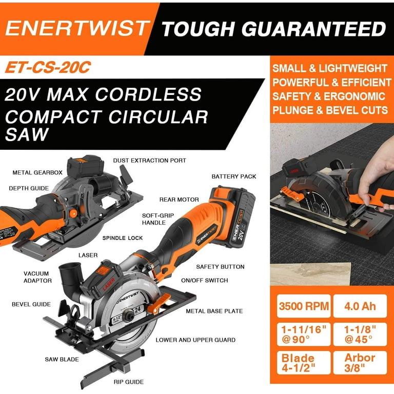 Enertwist discount 20v battery