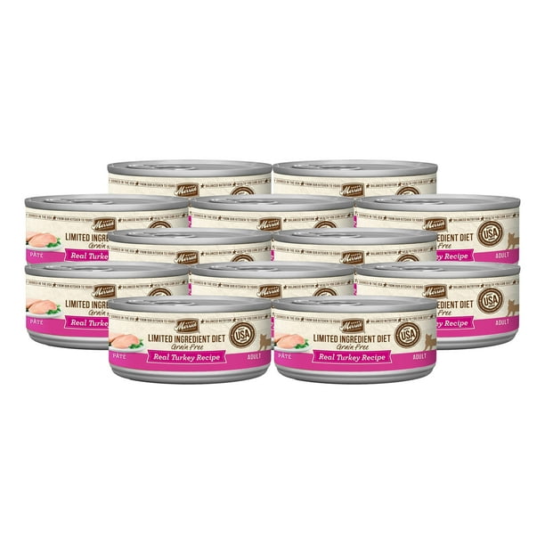 (12Pack) Merrick Grain Free Limited Ingredient Diet Real Meat Adult