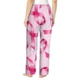 thumbnail image 3 of Fotbe Breast Cancer Ribbons Awareness Women's Pajama Pants,Sleepwear Pants,Pj Bottoms Drawstring And Pockets-Medium, 3 of 9