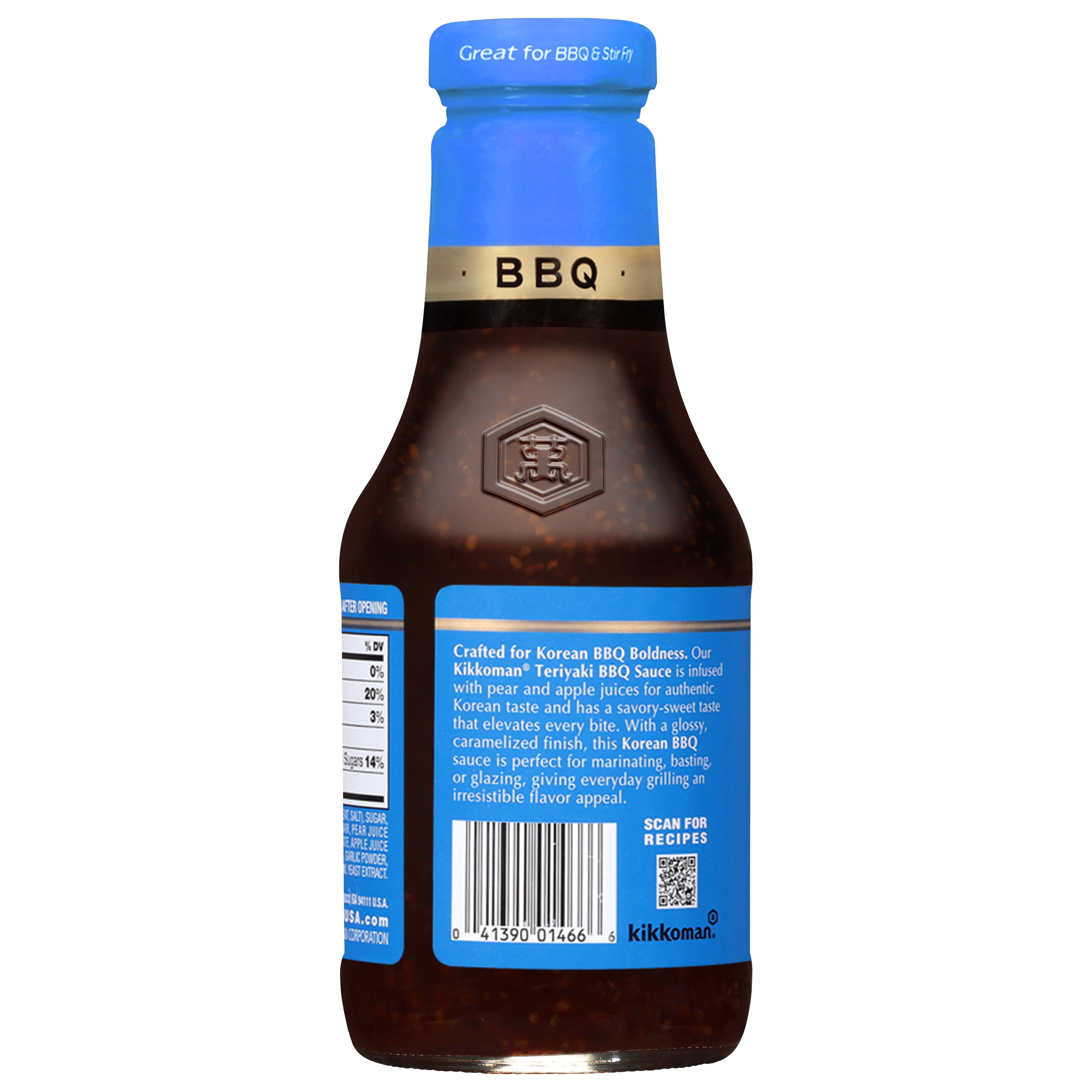 Kikkoman Takumi Korean BBQ Sauce, 21.1 oz Glass Bottle - Walmart.com