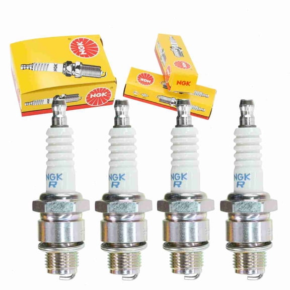 4 pc NGK 4522 Standard Spark Plugs for 4054 756768 90890-78077 94701-00251 94702-00251 98076-59716 R41F S40FR W27FSR Ignition Wire Secondary