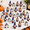 Halloween-60 Pcs, variant on 30 Mini Figurines Miniature Table Decoration