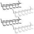 thumbnail image 4 of MIANGASTORE 4pcs Stainless Steel Pegboard Screwdriver Organizers Plier Holders Multi-Ring Tools Storage Racks, 4 of 5