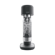 Mysoda Ruby 2 Sparkling Water Maker Soda Machine Nordic Design Black Silver Home Use