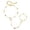 Gold-B, variant on VNOX Stainless Steel Gold Tone Turquoise Snake Hand Chain Bracelet for Anniversary Gift