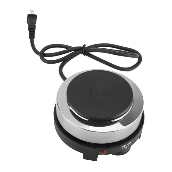 Mgaxyff Stove Cooking Plate,Portable 500W Electric Mini Stove Hot Plate Multifunction Home Heater (US Plug 110V)