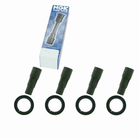 4 pc NGK 59015 Ignition Coil Boots for 702547 SPB229 SPP166E Direct Spark Plug Wire Fits select: 2009-2014 TOYOTA COROLLA, 2010-2014 TOYOTA PRIUS