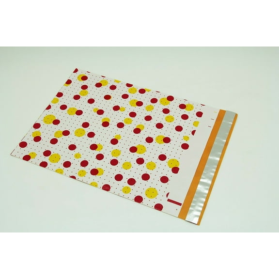 500 10x13 Dots Designer Poly Mailers Envelopes Boutique Custom Bags