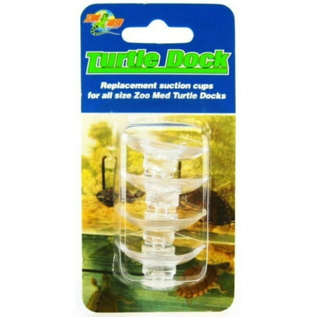 UPC: 0097612661040 | Zoo Med Turtle Dock Suction Cups – 4 Pack