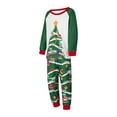 thumbnail image 3 of DuAnyozu Holiday Christmas Pajamas Family Matching Pjs Set Xmas Jammies for Couples, 3 of 9