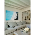 thumbnail image 5 of "White Sandy Beach" Painting Print on Wrapped Canvas, 5 of 7