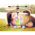 thumbnail image 2 of Colorful LED Flying Ball Drone, Hand Controlled Infrared Induction Helicopter, USB Rechargeable Motion Sensor Aircraft, Glowing Hover Orb, Indoor Fun, 2 of 8