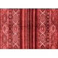 thumbnail image 1 of Ahgly Company Indoor Rectangle Abstract Red Modern Area Rugs, 5' x 7', 1 of 4