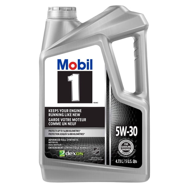 モービル1　Mobil 1　5W-30 　5L Mobil 1 Full Synthetic Motor Oil 5W-30 - Walmart.ca