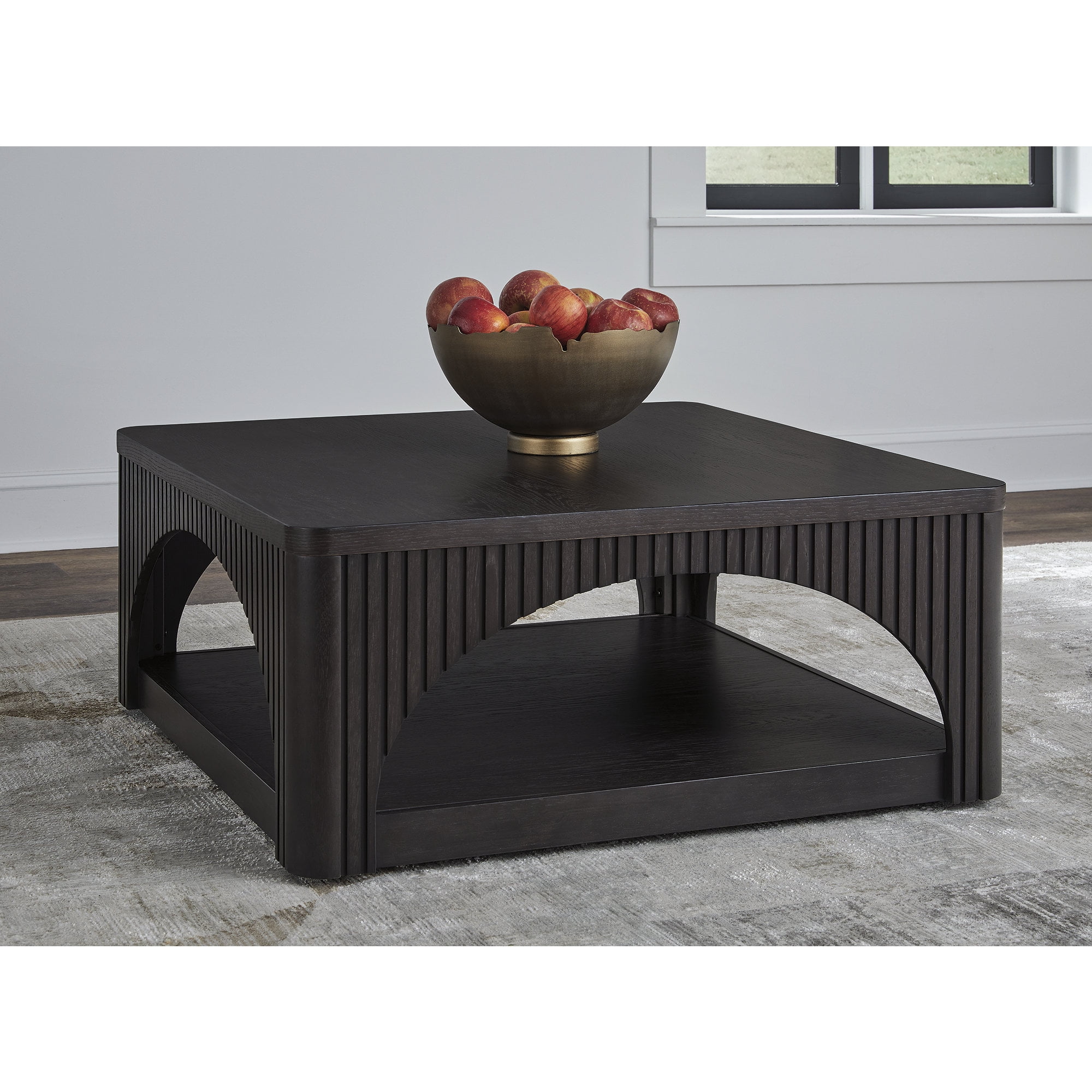 Signature Design by Ashley Yellink Coffee Table, Black Signature Design by Ashley Yellink Coffee Table, Black